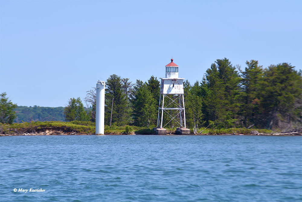 Chequamegon Point Lighthouse, Lake Superior, Wisconsin