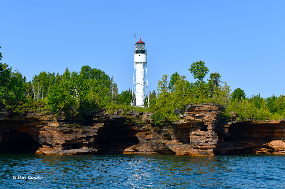 Devils Island Lighthouse, Lake Superior, Wisconsin