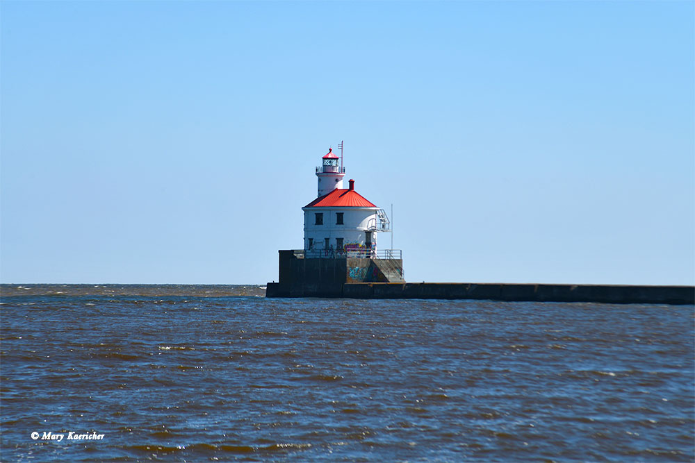 Wisconsin Point Lighthouse / Superior Entry Breakwater, Lake Superior, Wisconsin